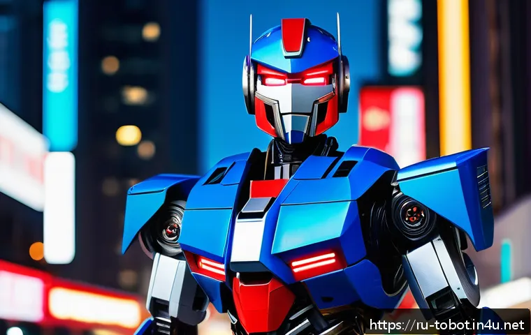 또봇의 초창기 디자인 스케치 - A dynamic humanoid robot inspired by 1990s anime and classic Transformers, featuring a sleek design ...
